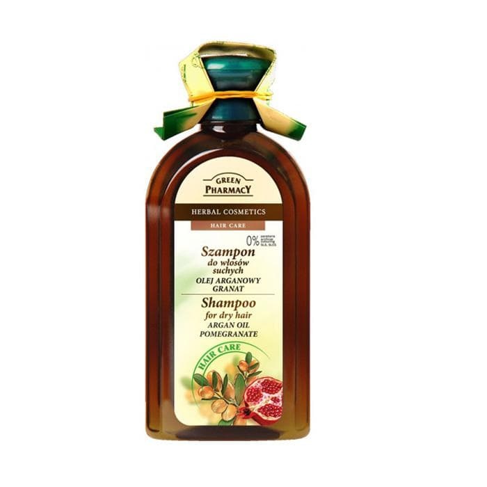 ШАМПОАН С АРГАНОВО МАСЛО И НАР ЗА СУХА КОСА 350 мл. / GREEN PHARMACY SHAMPOO FOR DRY HAIR ARGAN OIL AND POMEGRANATE