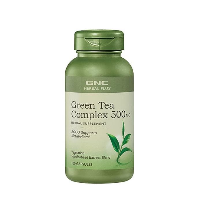 ЗЕЛЕН ЧАЙ КОМПЛЕКС капсули 500 мг. 100 броя / GNC GREEN TEA COMPLEX
