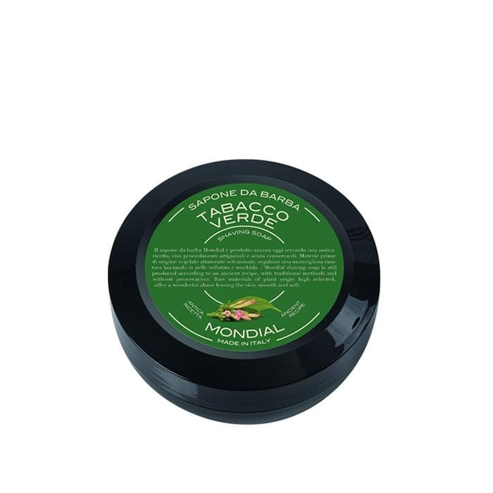 САПУН ЗА БРЪСНЕНЕ С АРОМАТ НА ЗЕЛЕН ТЮТЮН 60 гр. / MONDIAL GREEN TOBACCO SHAVING SOAP