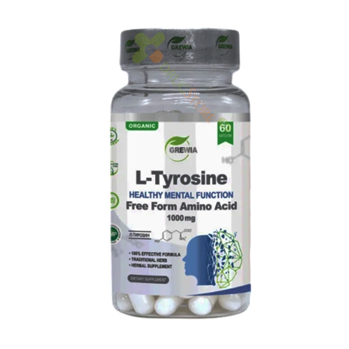ГРЕВИЯ L-ТИРОЗИН капсули 1000 мг 60 броя / GREWIA L-TYROSINE