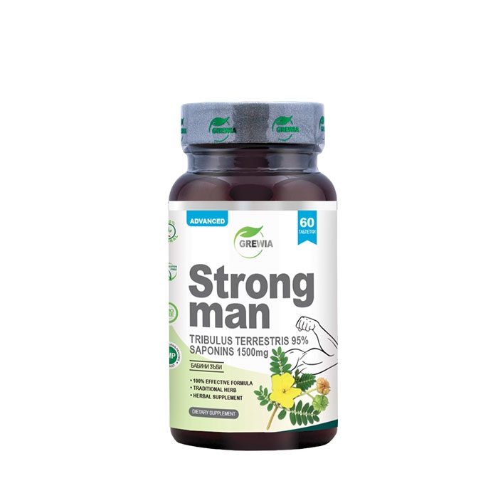 ГРЕВИЯ СТРОНГ МЕН таблетки 60 броя / GREWIA STRONG MEN