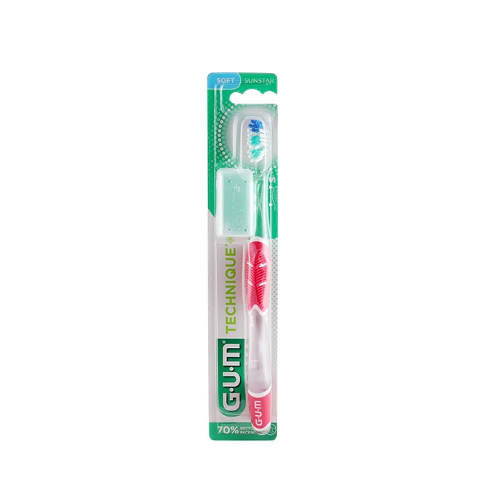 ЧЕТКА ЗА ЗЪБИ ТЕХНИК СОФТ / SUNSTAR G.U.M. GUM TECHNIQUE®TOOTHBRUSH SOFT
