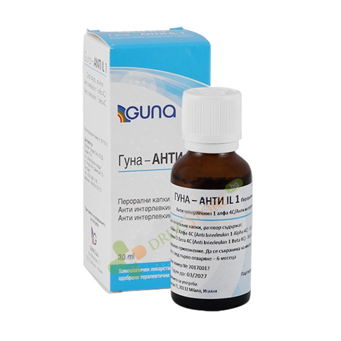 ГУНА АНТИ IL 1 капки 30 мл / GUNA ANTI IL 1 drops