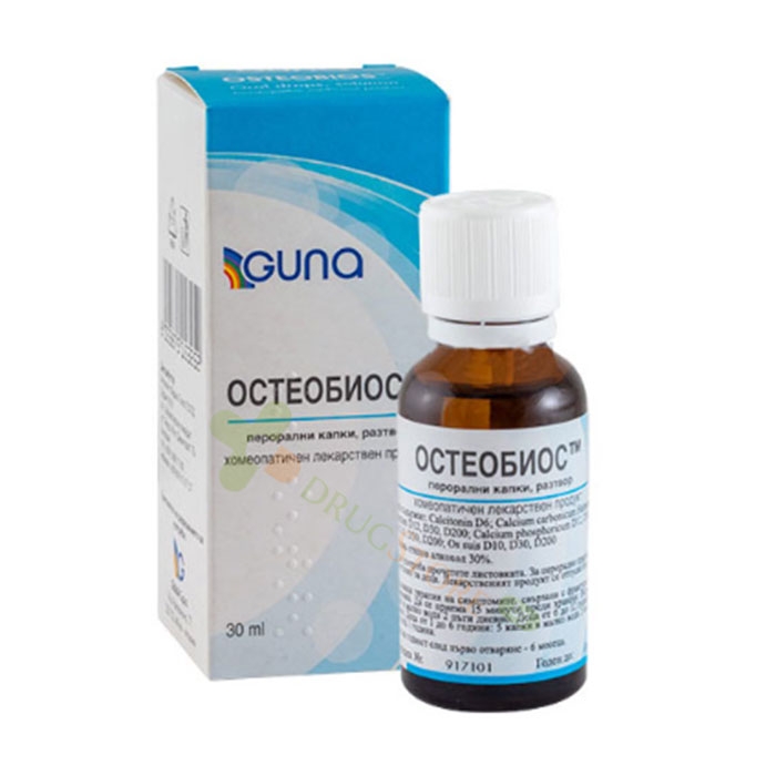 ГУНА ОСТЕОБИОС перорални капки 30 мл / GUNA OSTEOBIOS oral drops
