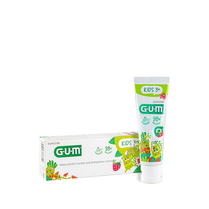 ПАСТА ЗА ЗЪБИ КИДС С ВКУС НА ЯГОДА 50 мл. / GUM KIDS WITH THE TASTE OF STRAWBERRY TOOTHPASTE