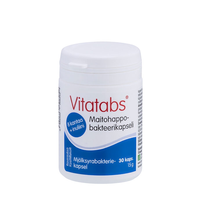 ВИТАТАБС ПРОБИОТИК + ПРЕБИОТИК капсули 30 броя / HANKINTATUKKU OY VITATABS PROBIOTIC + PREBIOTIC