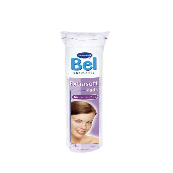 ХАРТМАН БЕЛ КОЗМЕТИЧНИ ТАМПОНИ 70 броя / HARTMANN BEL COSMETIC EXTRASOFT PADS 70 pcs.
