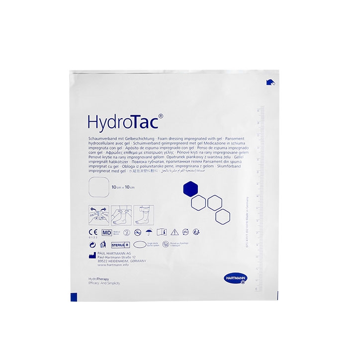ХАРТМАН САМОЗАЛЕПВАЩА ХИДРОАКТИВНА ПРЕВРЪЗКА 10 см х 10 см 1 брой / HARTMANN HYDROTAC STERILE DRESSING