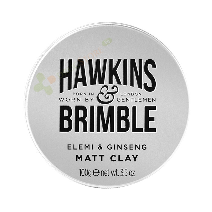 ПОМАДА (ВАКСА) ЗА КОСА МАТИРАЩА 100 г / HAWKINS &amp; BRIMBLE ELEMI &amp; GINSENG MATT CLAY