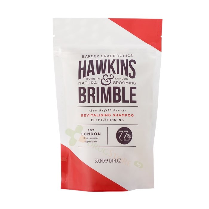 РЕВИТАЛИЗИРАЩ ШАМПОАН - ПЪЛНИТЕЛ 300 мл / HAWKINS &amp; BRIMBLE REVITALISING SHAMPOO REFILL