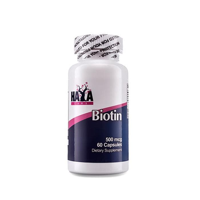 ХАЯ ЛАБС БИОТИН капсули 500 мкг 60 броя / HAYA LABS BIOTIN