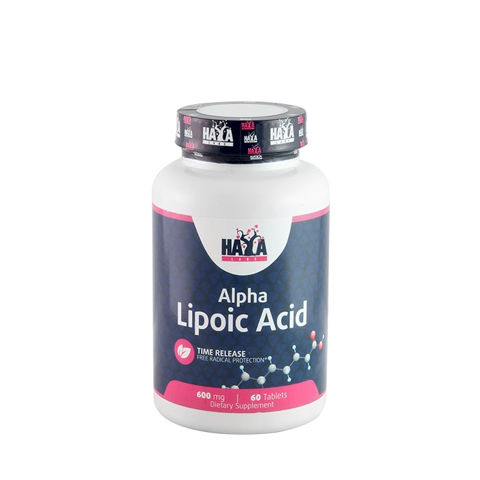 ХАЯ ЛАБС АЛФА ЛИПОЕВА КИСЕЛИНА TR таблетки 600 мг 60 броя / HAYA LABS ALPHA LIPOIC ACID
