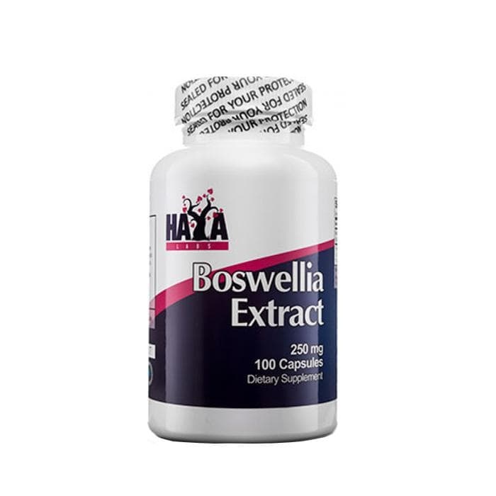 ХАЯ ЛАБС БОСВЕЛИЯ ЕКСТРАКТ капсули 250 мг. 100 броя / HAYA LABS BOSWELLIA EXTRACT