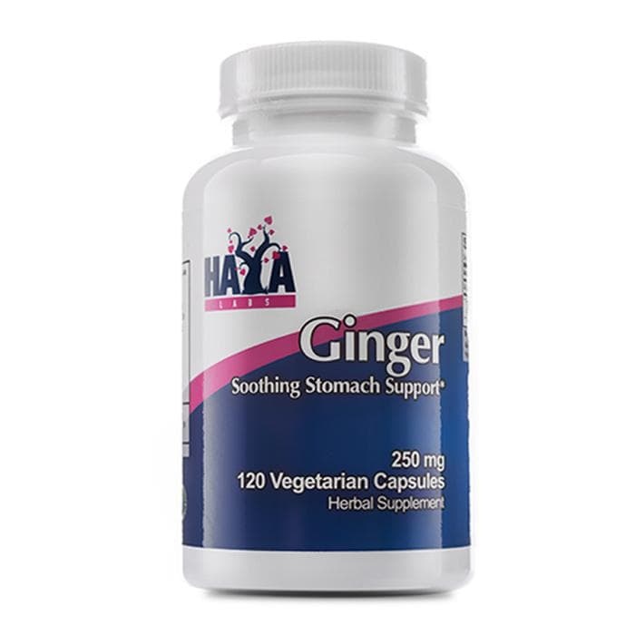 ХАЯ ЛАБС ДЖИНДЖИФИЛ капсули 250 мг. 120 броя / HAYA LABS GINGER