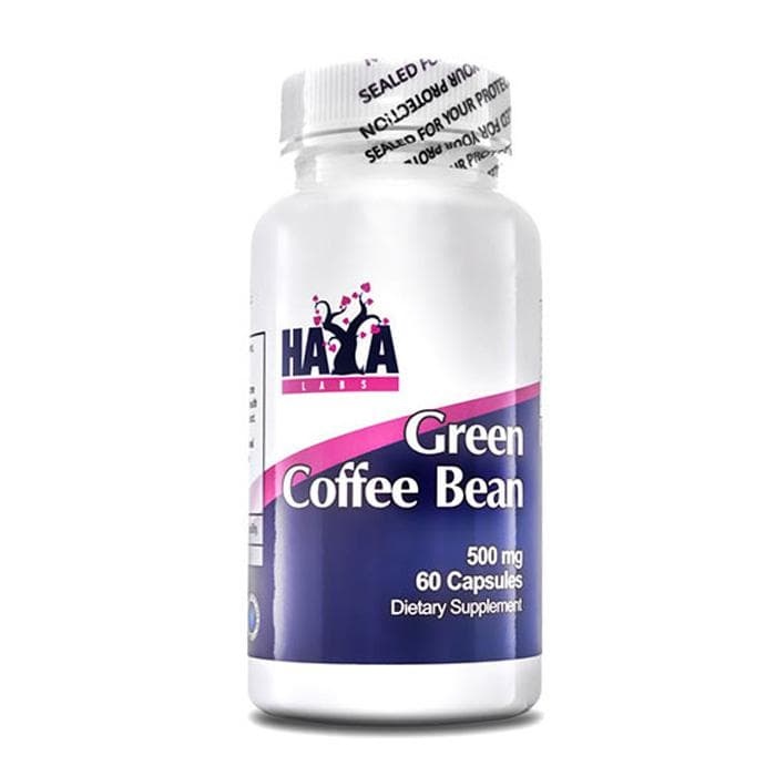 ХАЯ ЛАБС ЕКСТРАКТ ОТ ЗЕЛЕНО КАФЕ капсули 500 мг. 60 броя / HAYA LABS GREEN COFFEE BEAN EXTRACT