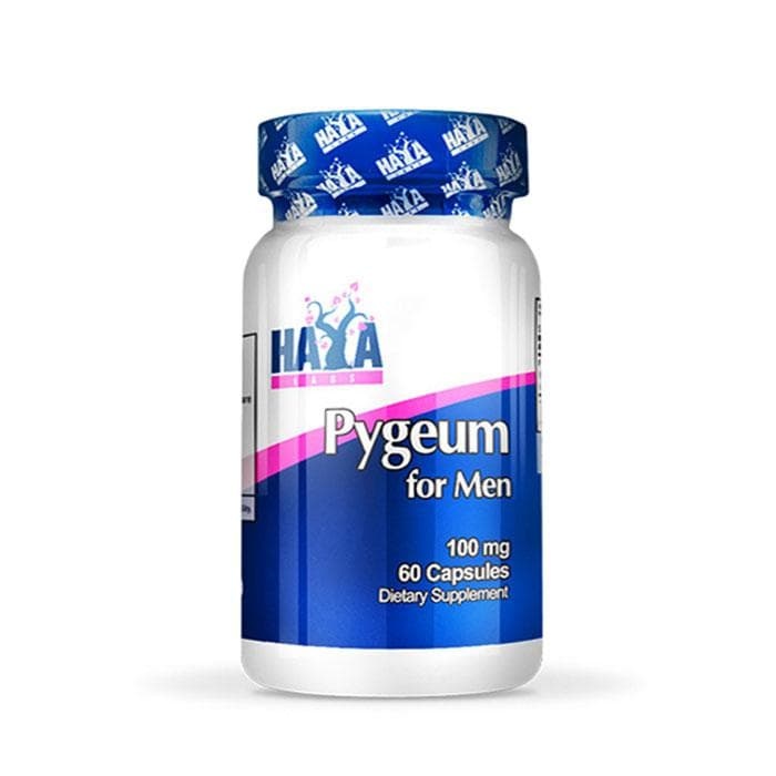ХАЯ ЛАБС ПИГЕУМ ЗА МЪЖЕ капсули 100 мг. 60 броя / HAYA LABS PYGEUM FOR MEN capsules 100 mg. 60