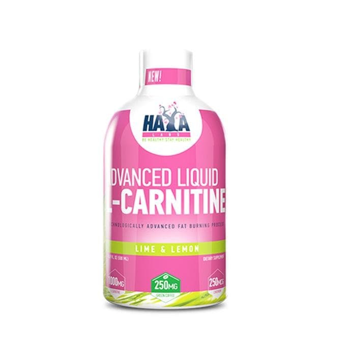 ХАЯ ЛАБС ТЕЧЕН L-КАРНИТИН С ВКУС НА ЛИМОН / ЛАЙМ 500 мл. / HAYA LABS ADVANCED LIQUID L - CARNITINE WITH LIME &amp; LEMON