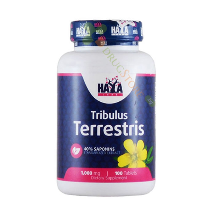 ХАЯ ЛАБС ТРИБУЛУС ТЕРЕСТРИС таблетки 1000 мг 100 броя / HAYA LABS TRIBULUS TERRESTRIS EXTRACT