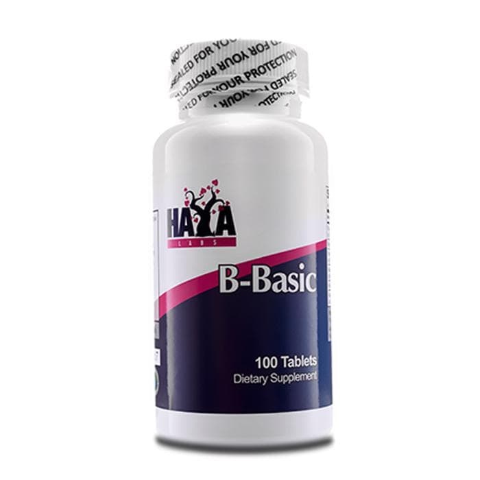 ХАЯ ЛАБС ВИТАМИНИ Б-КОМПЛЕКС таблеки 100 броя / HAYA LABS B-BASIC