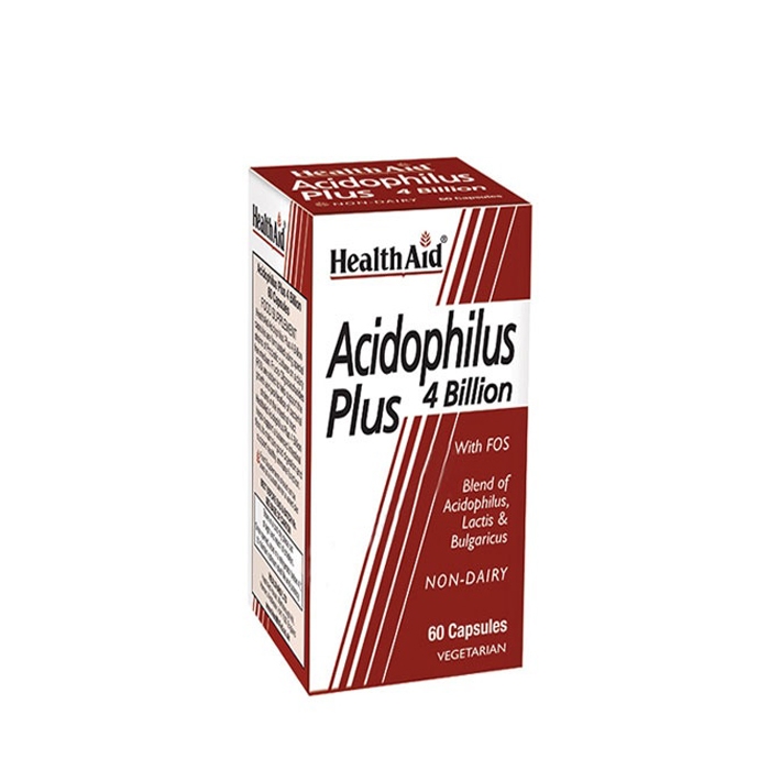 АЦИДОФИЛУС ПЛЮС капсули 60 броя / HELTH AID ACIDOPHILUS PLUS x 60