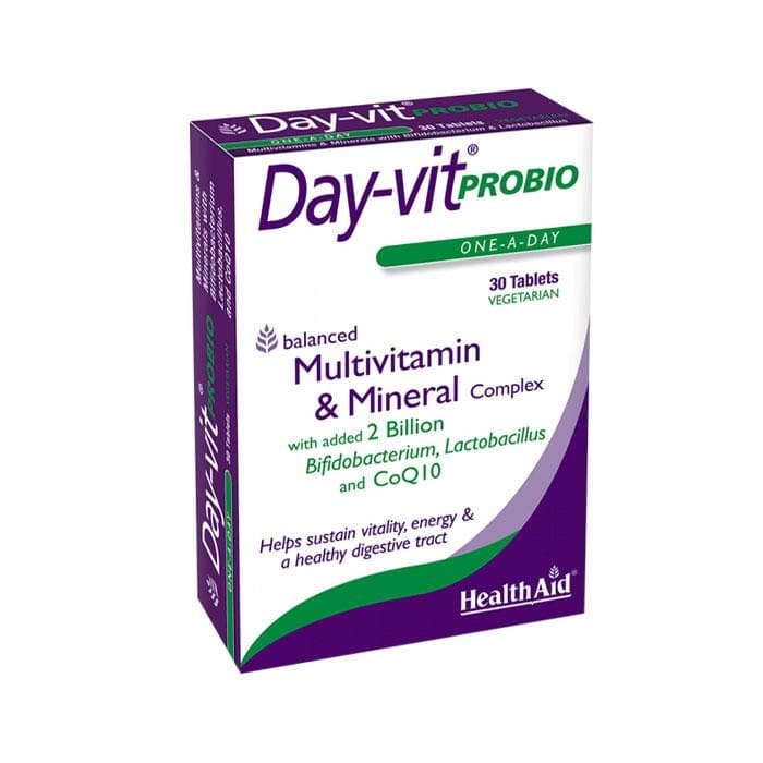 ДЕЙ-ВИТ ПРОБИО таблетки 30 броя / HEALTH AID DAY-VIT PROBIO