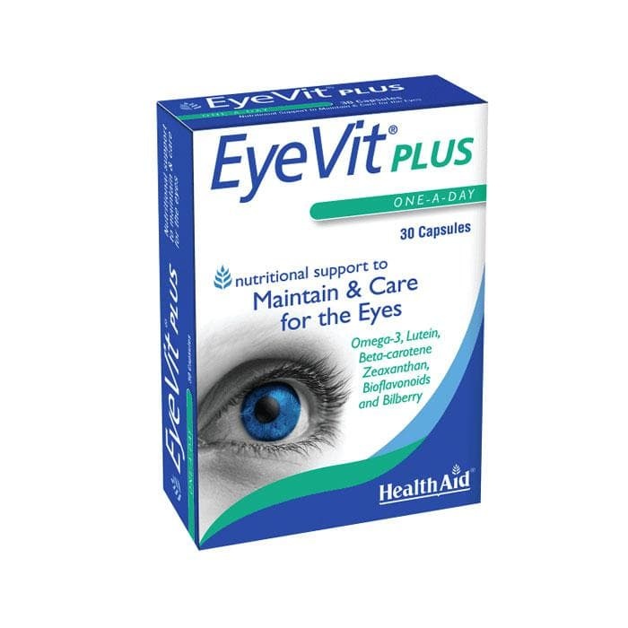 АЙ ВИТ ПЛЮС капсули 30 броя / HEALTH AID EYE VIT PLUS