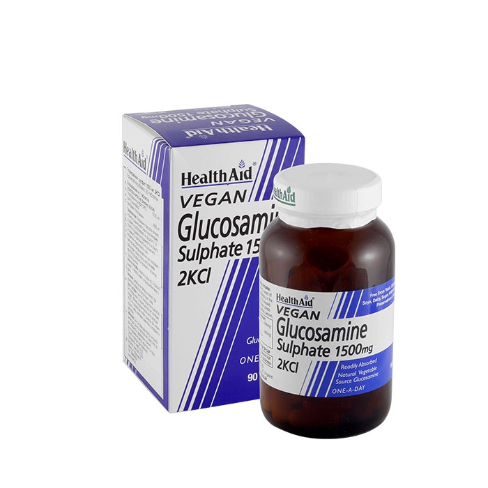 ГЛЮКОЗАМИН СУЛФАТ таблетки 90 броя / HEALTH AID GLUCOSAMINE SULPHATE