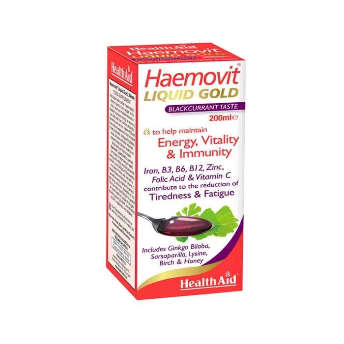 ХЕМОВИТ ЛИКУИД ГОЛД 200 мл. / HEALTH AID HAEMOVIT LIQUID GOLD