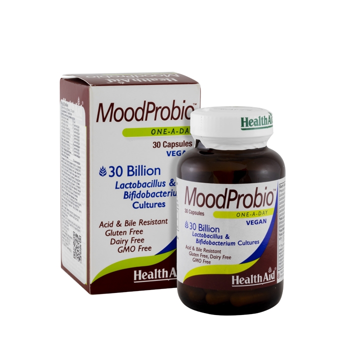 МУУД ПРОБИО капсули 30 броя / HEALTH AID MOOD PROBIO