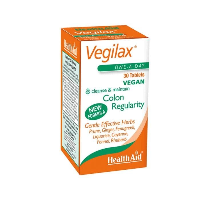 ВЕГИЛАКС таблетки 30 броя / HEALTH AID VEGILAX