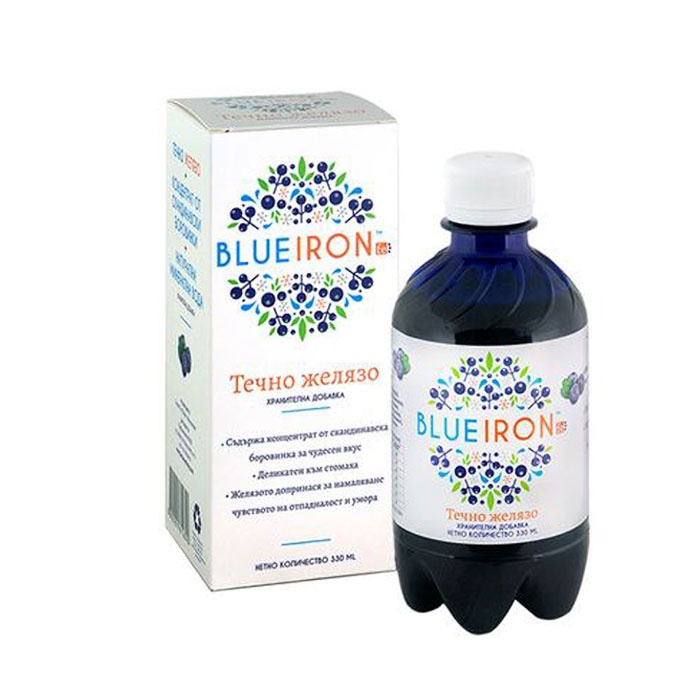 ТЕЧНО ЖЕЛЯЗО 330 мл. / HERBA MEDICA BLUE IRON