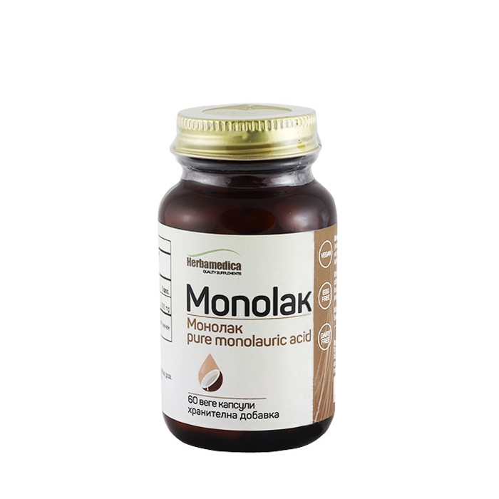 МОНОЛАК капсули 60 броя / HERBAMEDICA MONOLAC