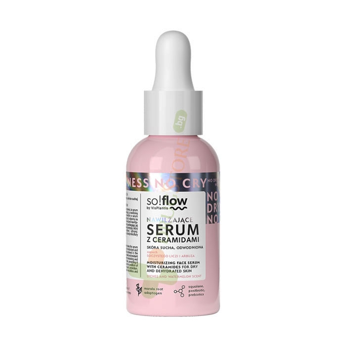 ХИДРАТИРАЩ СЕРУМ С КЕРАМИДИ 30 мл / SO! FLOW MOISTURIZING SERUM WITH CERAMIDES