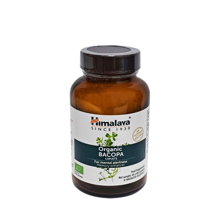 ХИМАЛАЯ ОРГАНИК БАКОПА (БРАХМИ) таблетки 60 броя / HIMALAYA DRUG ORGANIC BACOPA