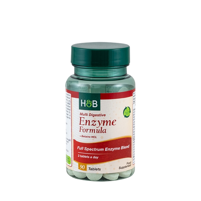 ХРАНОСМИЛАТЕЛНИ ЕНЗИМИ таблетки 90 броя / HOLLAND BARRETT ENZYME FORMULA