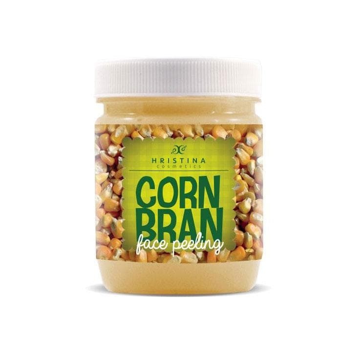 КОЗМЕТИЧНИ ТРИЦИ ЗА ЛИЦЕ С ЦАРЕВИЦА 200 мл. / HRISTINA CORN BRAN FACE PEELING