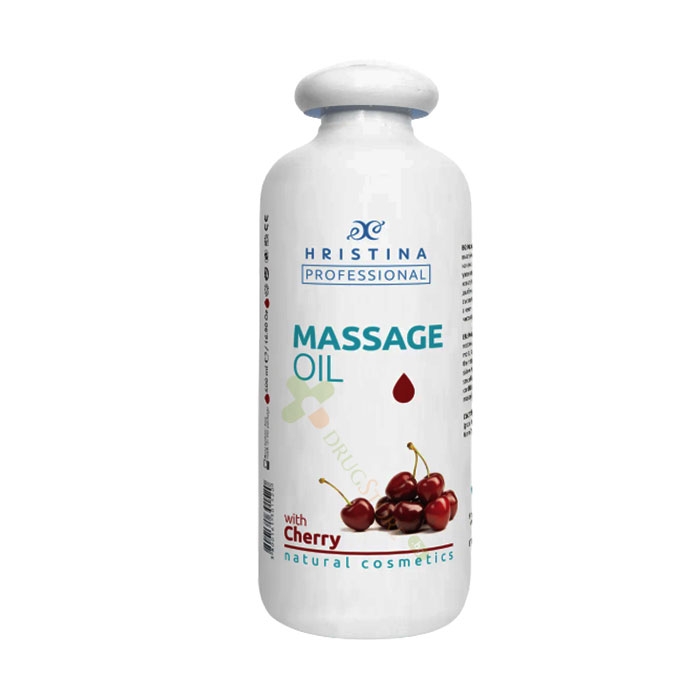 ПРОФЕСИОНАЛНО МАСАЖНО ОЛИО ЧЕРЕША 500 мл / HRISTINA MASSAGE OIL WITH CHERRY