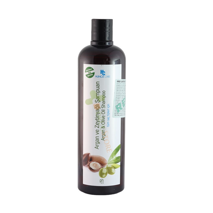ХУНКА КЕЪР ШАМПОАН С АРГАН И МАСЛИНА 675 мл / HUNCA CARE ARGAN AND OLIVE OIL SHAMPOO