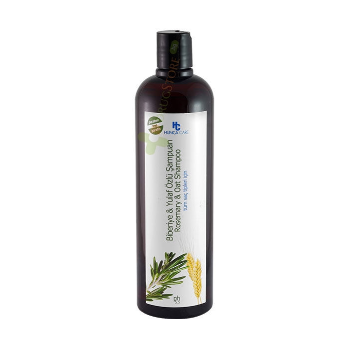 ХУНКА КЕЪР ШАМПОАН С РОЗМАРИН И ОВЕС ЗА ВСЕКИ ТИП КОСА 675 мл / HUNCA CARE SHAMPOO ROSEMARY &amp; OATS