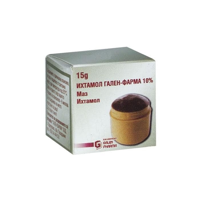 ИХТИОЛ унгвент 10 % 15 гр. кутия / ICHTHYOL ungvent 15 gr.