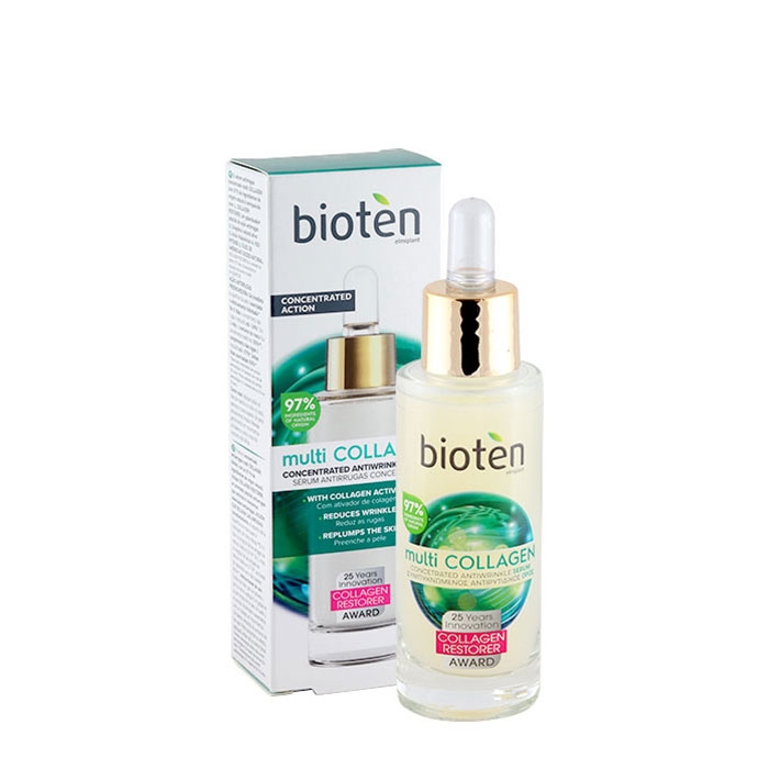 БИОТЕН МУЛТИ КОЛАГЕН СЕРУМ ЗА ЛИЦЕ 30 мл / BIOTEN MULTI COLLAGEN ANTI-AGE SERUM