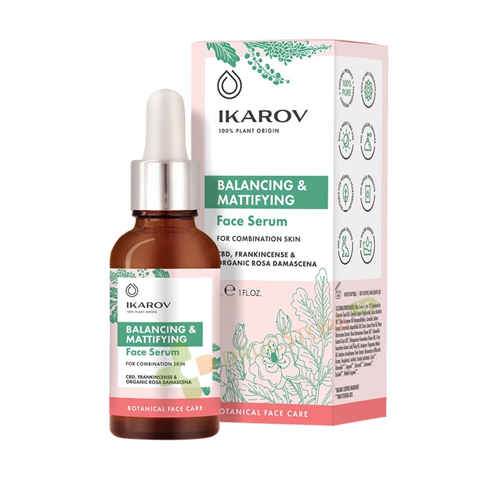 ИКАРОВ БАЛАНСИРАЩ И МАТИРАЩ СЕРУМ ЗА ЛИЦЕ 30 мл / IKAROV BALANCING &amp; MATTIFYING SERUM