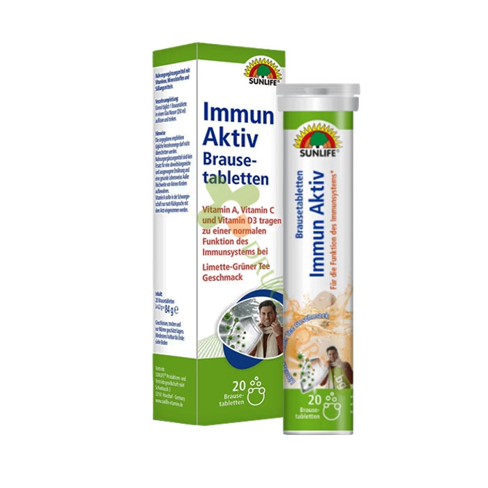 ИМУН АКТИВ ефервесцентни таблетки 20 броя / SUNLIFE IMMUN AKTIV