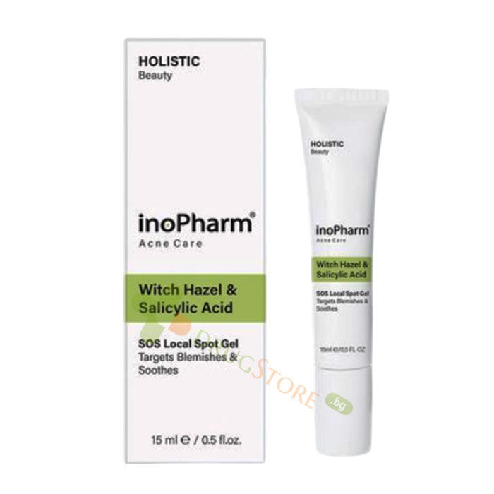 ИНОФАРМ АКНЕ КЕЪР SOS ГЕЛ 15 мл / RUBELLA INOPHARM ACNE CARES SOS GEL