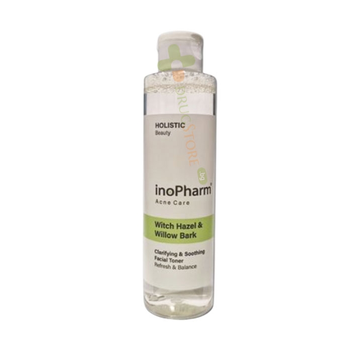 ИНОФАРМ АКНЕ КЕЪР ТОНИК 200 мл / RUBELLA INOPHARM ACNE CARE CLARIFYING &amp; SOOTHING FACIAL TONER