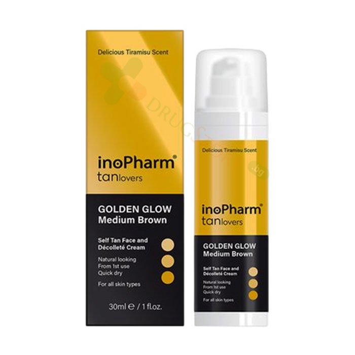 ИНОФАРМ АВТОБРОНЗИРАЩ КРЕМ ЗА ЛИЦЕ 30 мл / RUBELLA INOPHARM SELF TAN FACE &amp; DECOLLETE CREAM