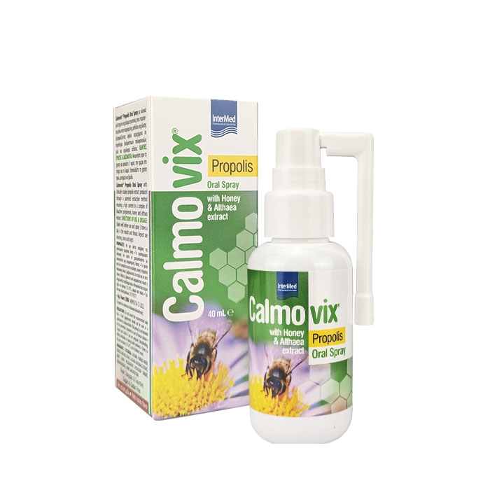 КАЛМОВИКС ПРОПОЛИС орален спрей 40 мл / INTER MED CALMOVIX PROPOLIS oral spray