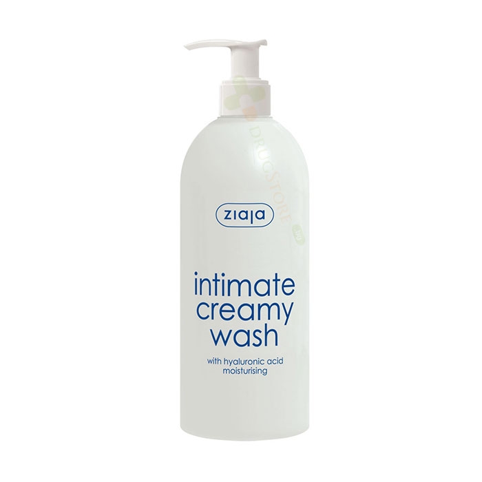 ИНТИМЕН КРЕМООБРАЗЕН ДУШ ГЕЛ С ХИАЛУРОНОВА КИСЕЛИНА 500 мл / ZIAJA INTIMATE CREAMY WASH HYALURONIC ACID