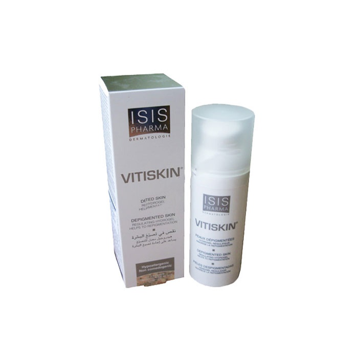 ВИТИСKИН ХИДРОГЕЛ ЗА ПОТЪМНЯВАНЕ НА СВЕТЛИ ПЕТНА 50 мл. / ISISPHARMA VITISKIN REGULATING HYDROGEL HELPS TO REPIGMENTATION