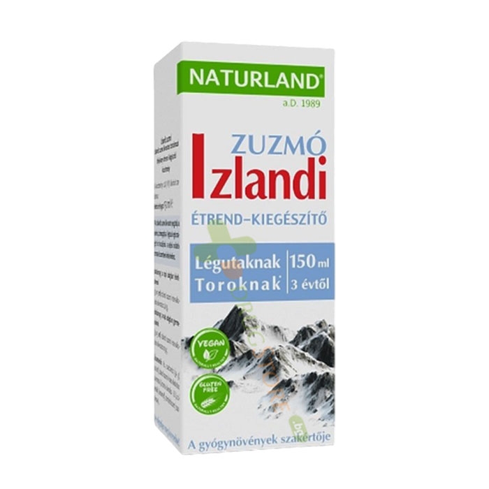 ИСЛАНДСКИ ЛИШЕЙ сироп 150 мл / NATURLAND MAGYARORSZAG KFT ICELANDIC LICHEN syrup